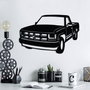 Wallity Chevrolet C-K (1994 - 1996) Escultura de pared de metal negra
